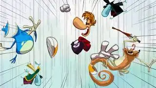 Rayman Origins JIBBERISH JUNGLE It's a Jungle Out There Part 1 Gameplay