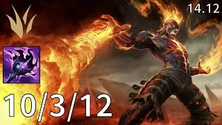 Brand Jungle vs Hecarim - EUW Diamond | Patch 14.12