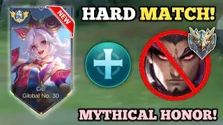 CICI WITH SUPPORT EMBLEM VS. YU ZHONG! (mythical honor!👍) CICI BEST BUILD 2025 -MLBB