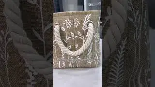 Cotton and linen household multifunctional storage