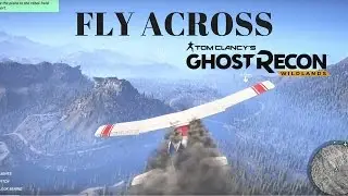 HOW BIG IS THE MAP in Ghost Recon Wildlands? Fly Across the Map