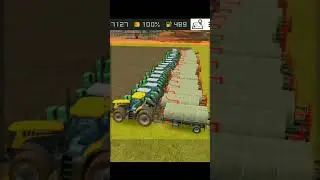 ll Grass Bales in fs 18 ll #shorts ll #FSGamingYT