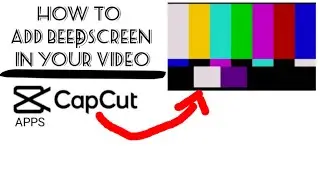 How to add glitch beep effect  screen in your video easily | capCut apps | Alokta #short #beepeffect