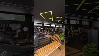 Gym design 💫 #interiordesign #gym #design #shorts #viral #trending #youtubeshorts #ytshorts
