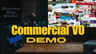 Voice Over Demo Sample - Commercial Male - Phantom City Studio - Orlando Florida Recording Studios