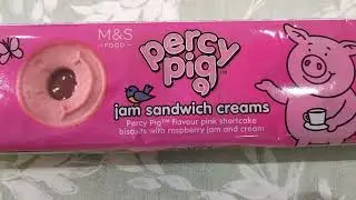 One Minute Biscuit: M&S Percy Pig Jam Sandwich Creams