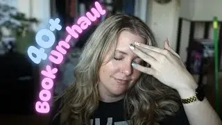 40+ Book Un-Haul | Getting rid of problematic authors