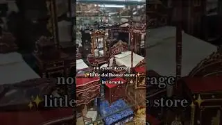 В этом магазине в Торонто продаются маленькие кукольные домики #кукольныйдомик #торонто #находкит...