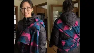 Inside Out Coolest Hip Cross Carry: Under and Over a Coat