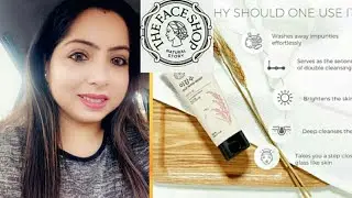 THE FACE SHOP -Rice Water Bright Cleansing Foam |Face wash Demo +Review