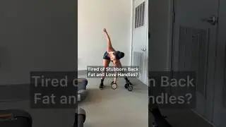 Do this to get rid of LOVE HANDLES & BACK FAT!
