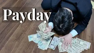 Low-Salary Japanese Salaryman Payday in Tokyo
