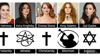 Religion of Famous Hollywood Actresses | Bar Chart Race