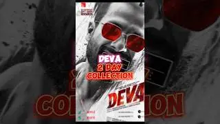 Deva 2 Days Collection || Box office collection || #shorts