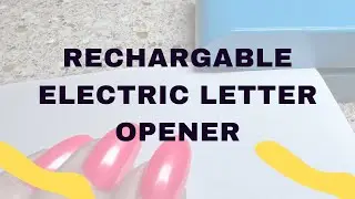 SYLCXX Electric Letter Opener Review | No More Ripping Envelopes &ndash; Fast, Portable & Precise!