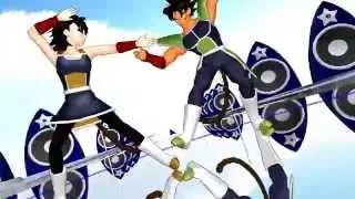 MMD - Childish War Version Baddack & Gine (DragonBall)