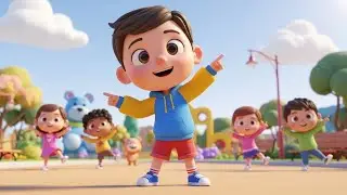 Head, Shoulders, Knees & Toes | Nursery Rhymes for Kids and Song