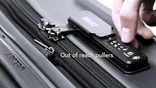 Feature: DELSEY SECURITECH&reg; 3 zip with TSA lock
