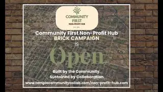 Community First Brick Campaign