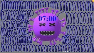 7 Minute Coronavirus Countdown Timer.