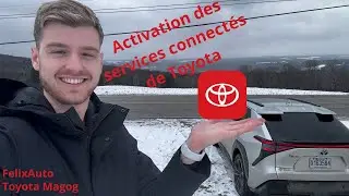 Comment cr&eacute;er et connecter votre  compte aux services connect&eacute;s de Toyota?