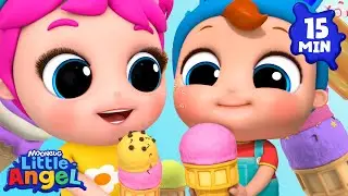 What's Your Favourite Ice Cream Flavour? 🍦🍧 | Fun Sing Along Songs by @LittleAngel Playtime