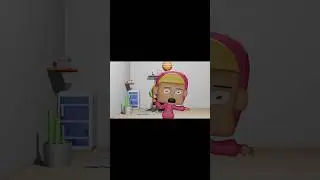 это холи бам а это пипа пупа 3D мем анимация #mikha_zen #holybaam #animation
