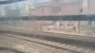 Arriving at Bhiwani jn