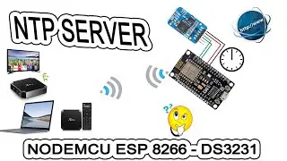 UDP NTP SERVER WITH DOMAIN NAME SERVER  WITHOUT INTERNET CONNECTION ARDUINO NODEMCU ESP8266