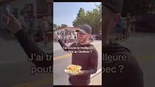 On a go&ucirc;t&eacute; la fameuse poutine de Chez Mag 👀 #poutine #quebec  #montreal