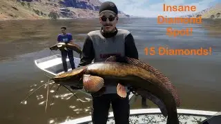 Diamond Sharptooth Catfish Hotspot with Anglin' With Chase!(Call Of The Wild:The Angler!)
