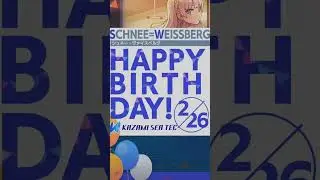 Happy Birthday to the Genius Teacher, Schnee Weissberg!