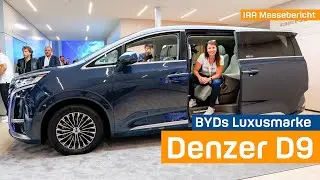 180 km Hybrid-Reichweite und Grill gr&ouml;&szlig;er als bei BMW - Denza D9 im Hands-On | EFAHRER