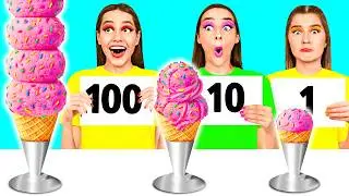 100 Layers of Food Challenge | Crazy Kitchen Situations by DoDo Challenge