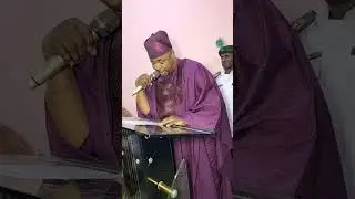 Trending videos of NURTW chairman, MC Oluomo, delivering a speech at a conference