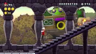 Прохождение New Super Mario Bros U (Wii U) игги и его замок на вулкане