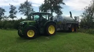 Automatische mestdosering in combinatie met sectieafsluiting en sleufkouter op veengrond