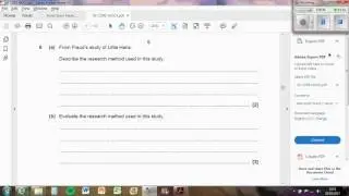 Research method in Freud and evaluate [5]