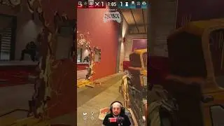 Nem vi direito, mas deu certo! #rainbowsixsiege #siegex #djobix