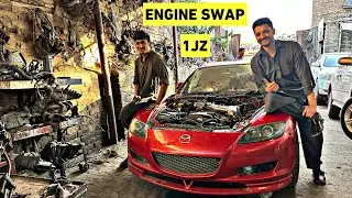 MAZDA RX8 ENGINE SWAP- 1JZ 2500CC