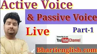 Active Voice & passive Voice(Class-1)