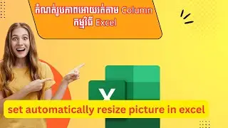 How set automatically resize picture in excel