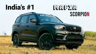 Mahindra Scorpio N - Mafia Black 🔥 (All modifications in detail)