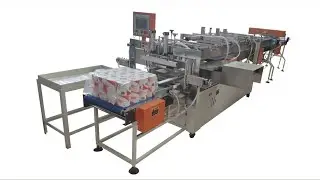 Hot selling semi automatic toilet paper bundle packing machine
