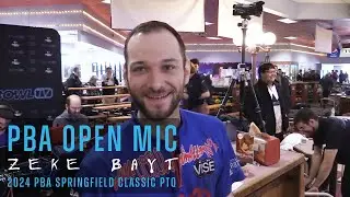 PBA Open Mic | Zeke Bayt takes on the 2024 PBA Pete Weber Missouri Classic PTQ