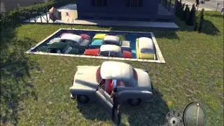 Mafia 2 Physx on-off comparison (car explosion) HD