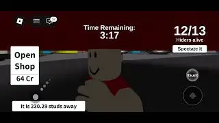 Me playin og hide and seek on roblox @Ramelina4  @Roblox @SurRonster 