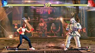 Akira vs Eleven (Hardest AI) - Street Fighter V