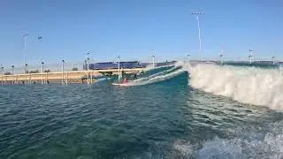 Surf Ranch Kelly Slater Wave Park - Raimana & Little Surfer