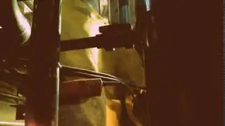 Welding in a pipe chase